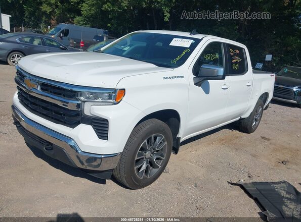 1GCPDKEK8NZ632997 2022 CHEVROLET SILVERADO White Front left