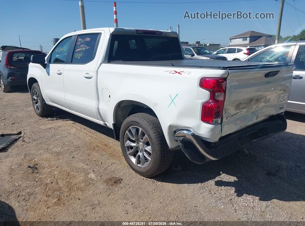 1GCPDKEK8NZ632997 2022 CHEVROLET SILVERADO White Rear left