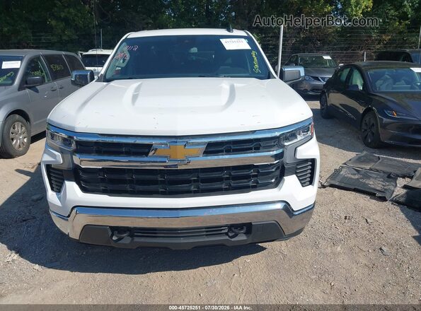 1GCPDKEK8NZ632997 2022 CHEVROLET SILVERADO White Instrument cluster view