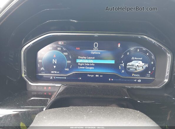1GCPDKEK9RZ374768 2024 CHEVROLET SILVERADO Black Вид задніх сидінь