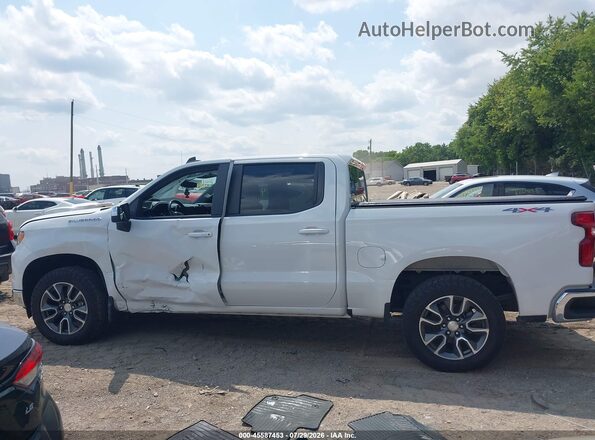 1GCPDKEKXNZ553640 2022 CHEVROLET SILVERADO White Widok wnętrza 360 stopni