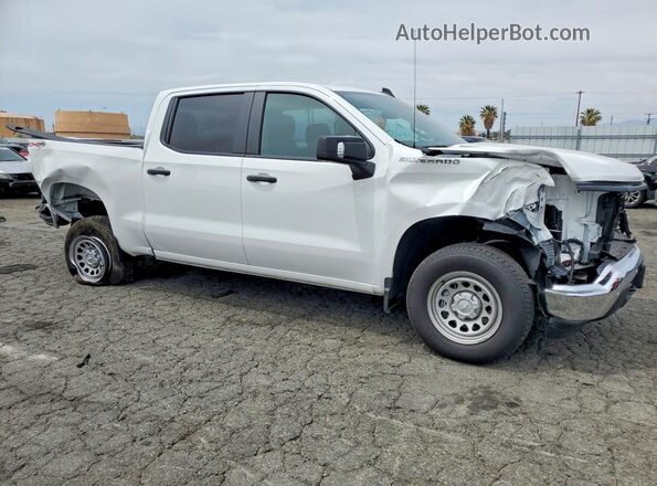1GCPKAEK3SZ270461 2025 CHEVROLET SILVERADO Белый Передняя правая четверть