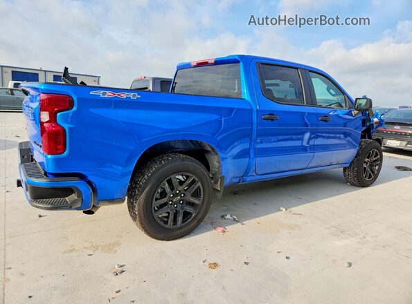 1GCPKBEK0TZ217997 2026 CHEVROLET SILVERADO Синий Задняя правая четверть