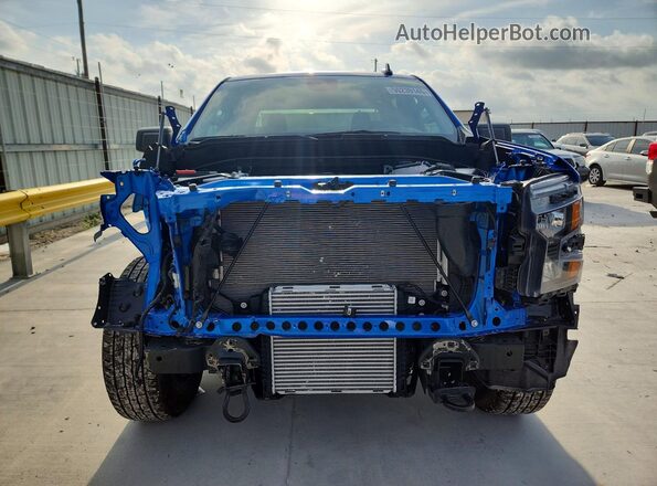 1GCPKBEK0TZ217997 2026 CHEVROLET SILVERADO Синий Вид спереди