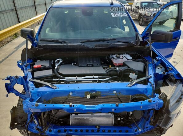 1GCPKBEK0TZ217997 2026 CHEVROLET SILVERADO Синий Вид задней части салона