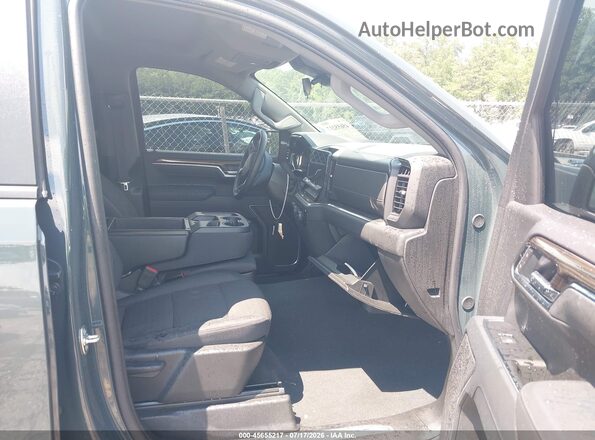 1GCPKKEK5SZ281676 2025 CHEVROLET SILVERADO Green Widok wnętrza z przodu