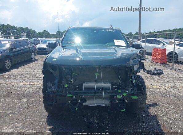 1GCPKKEK5SZ281676 2025 CHEVROLET SILVERADO Green Widok wnętrza z tyłu