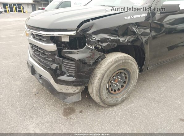 1GCPKKEK8SZ299346 2025 CHEVROLET SILVERADO Черный Вид спереди