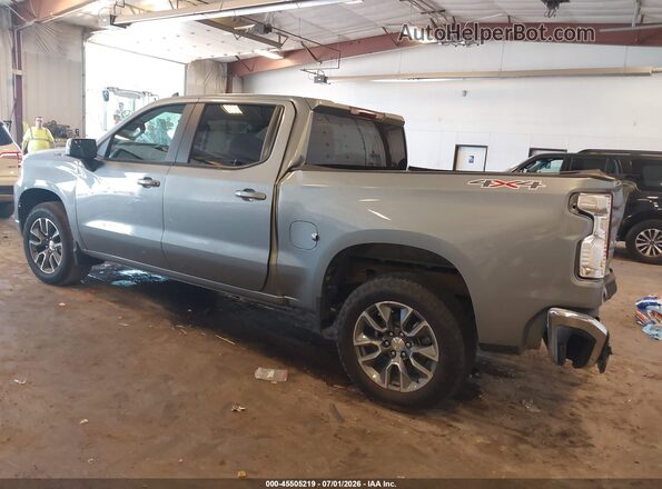 1GCPKKEKXSZ290177 2025 CHEVROLET SILVERADO Gray უკანა მარცხენა