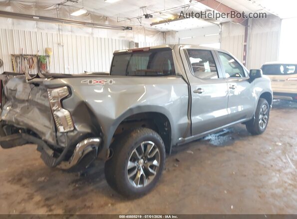 1GCPKKEKXSZ290177 2025 CHEVROLET SILVERADO Gray უკანა მარჯვენა