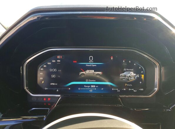 1GCPKWEK1TZ242897 2026 CHEVROLET SILVERADO White Սարքավորումների վահանակի տեսք