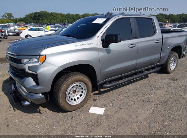 1GCPKWEK7TZ242127 2026 CHEVROLET SILVERADO Серый Передняя левая четверть