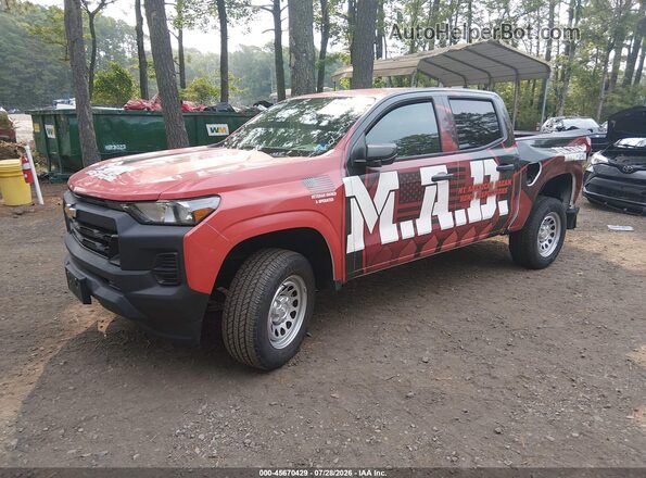 1GCPSBEK0R1149241 2024 CHEVROLET COLORADO Red Przód lewy