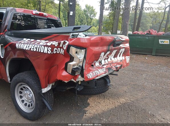 1GCPSBEK0R1149241 2024 CHEVROLET COLORADO Red Widok z przodu
