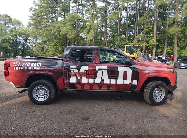1GCPSBEK0R1149241 2024 CHEVROLET COLORADO Red Widok wnętrza 360 stopni