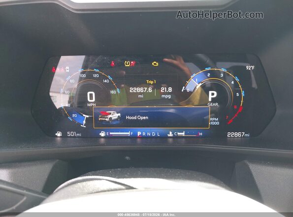 1GCPSBEK1T1111511 2026 CHEVROLET COLORADO Silver Widok tylnych siedzeń
