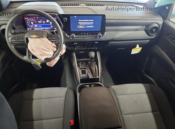 1GCPSBEK1T1171000 2026 CHEVROLET COLORADO Белый Вид панели приборов