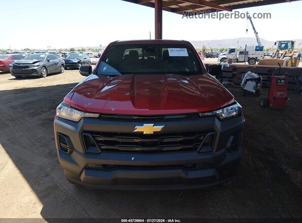 1GCPSBEK2R1299951 2024 CHEVROLET COLORADO Red ხელსაწყოთა პანელის ხედი