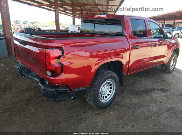 1GCPSBEK2R1299951 2024 CHEVROLET COLORADO Red უკანა მარჯვენა