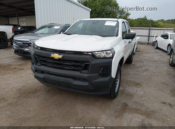 1GCPSBEK2S1148386 2025 CHEVROLET COLORADO White Առջևի ձախ երեք քառորդ տեսարան