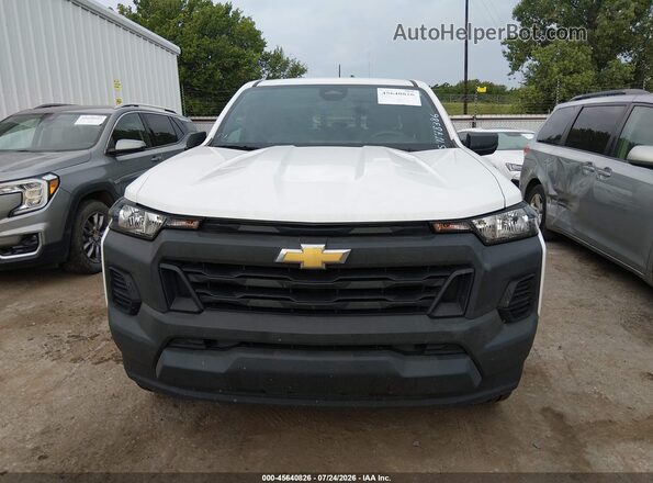 1GCPSBEK2S1148386 2025 CHEVROLET COLORADO White Սարքավորումների վահանակի տեսք