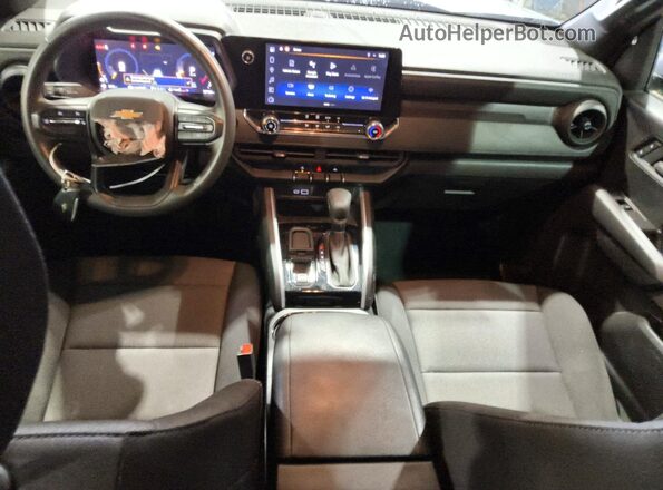 1GCPSBEK2S1149182 2025 CHEVROLET COLORADO Gray Vista del salpicadero