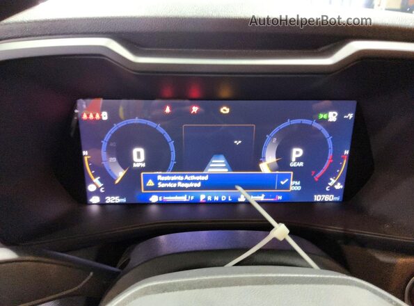 1GCPSBEK2S1149182 2025 CHEVROLET COLORADO Gray Vista del cuadro de instrumentos
