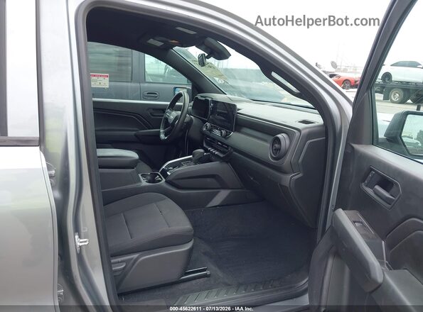 1GCPSBEK4S1148759 2025 CHEVROLET COLORADO Серый Вид салона спереди