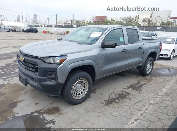 1GCPSBEK4S1148759 2025 CHEVROLET COLORADO Серый Передняя левая четверть
