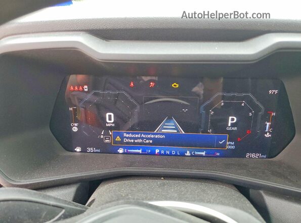 1GCPSBEK4S1158790 2025 CHEVROLET COLORADO White ხელსაწყოთა პანელის ხედი