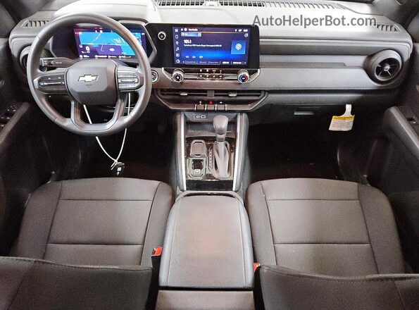 1GCPSBEK4S1161916 2025 CHEVROLET COLORADO White Вид панелі приладів