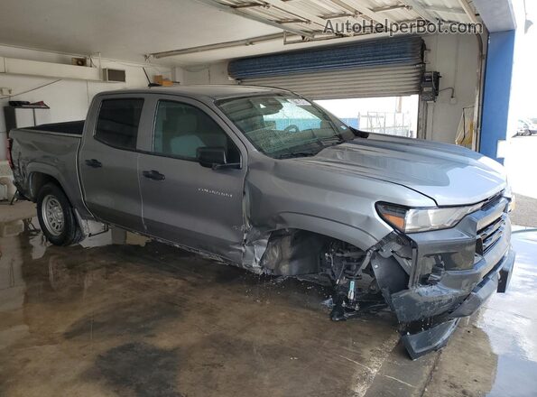 1GCPSBEK4S1166906 2025 CHEVROLET COLORADO Gray VIN կոդի պիտակի տեսք