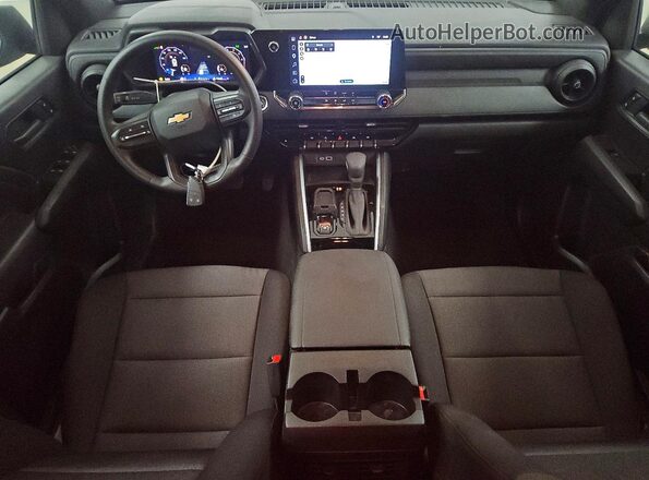1GCPSBEK4T1167037 2026 CHEVROLET COLORADO Gray Dashboard view