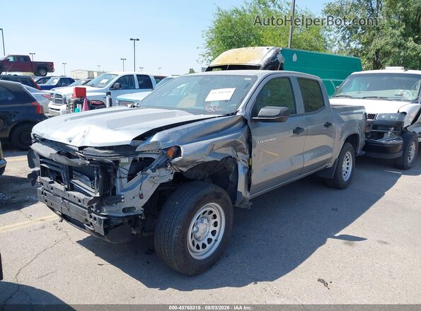 1GCPSBEK4T1172089 2026 CHEVROLET COLORADO Серый Передняя левая четверть