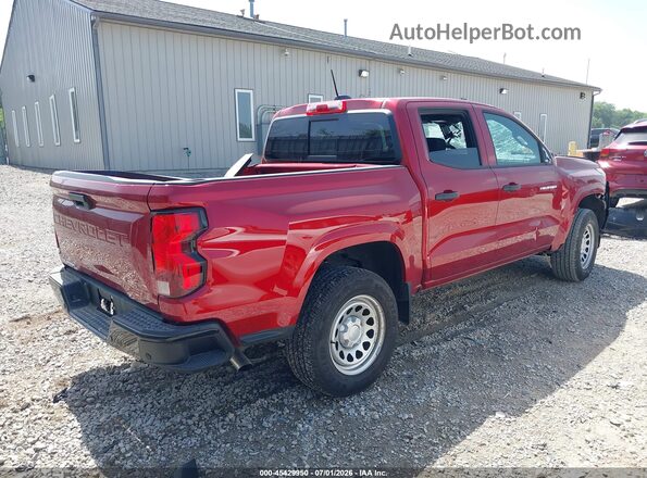 1GCPSBEK4T1186509 2026 CHEVROLET COLORADO Red Задня права чверть