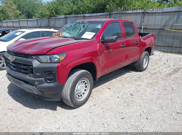 1GCPSBEK4T1186509 2026 CHEVROLET COLORADO Red Передня ліва чверть