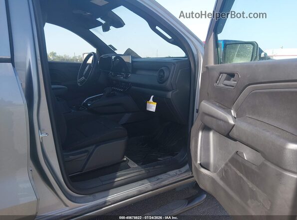 1GCPSBEK7S1242361 2025 CHEVROLET COLORADO Gray Front interior view