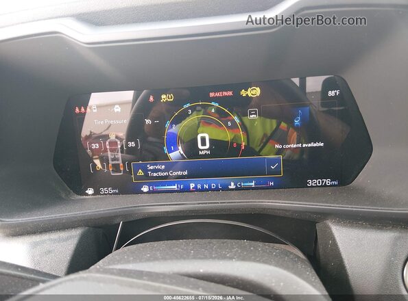1GCPSBEK8S1140146 2025 CHEVROLET COLORADO Silver Հետևի նստատեղերի տեսք