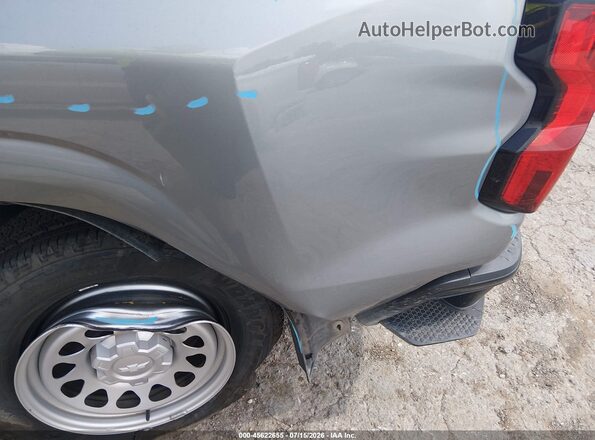 1GCPSBEK8S1140146 2025 CHEVROLET COLORADO Silver Սալոնի հետևի տեսք