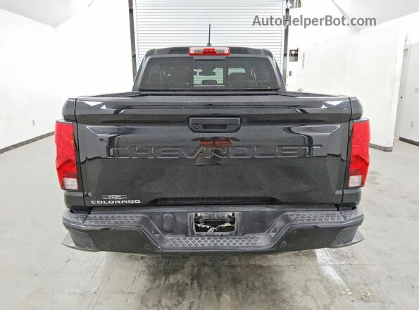 1GCPSBEK9S1161054 2025 CHEVROLET COLORADO Black Հետևի տեսք