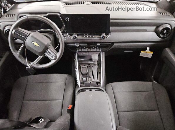 1GCPSBEK9T1174078 2026 CHEVROLET COLORADO Black Widok deski rozdzielczej