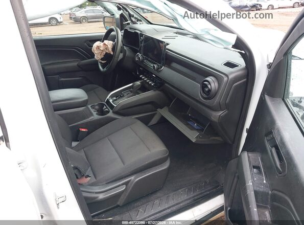 1GCPSBEKXS1148524 2025 CHEVROLET COLORADO White Widok wnętrza z przodu