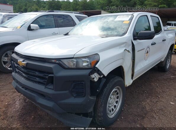 1GCPSBEKXS1148524 2025 CHEVROLET COLORADO White Widok z przodu