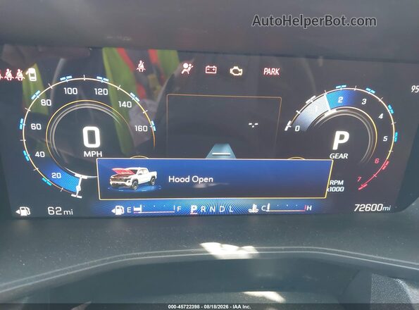 1GCPSBEKXS1148524 2025 CHEVROLET COLORADO White Widok tylnych siedzeń
