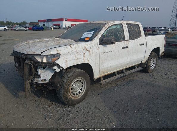 1GCPSBEKXT1129957 2026 CHEVROLET COLORADO White Առջևի ձախ երեք քառորդ տեսարան