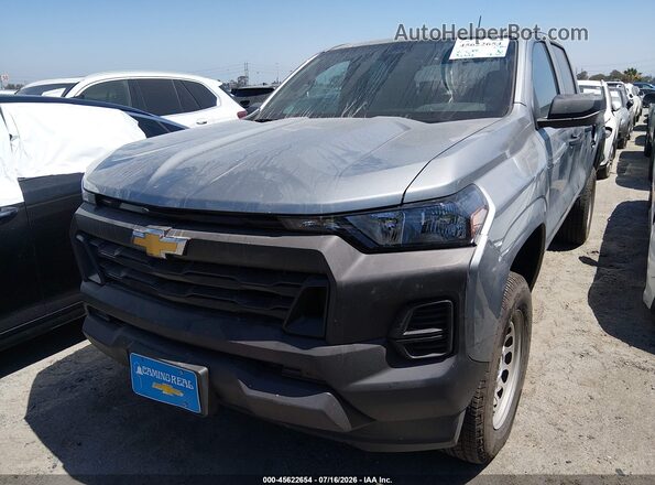 1GCPSBEKXT1160934 2026 CHEVROLET COLORADO Gray Առջևի ձախ երեք քառորդ տեսարան