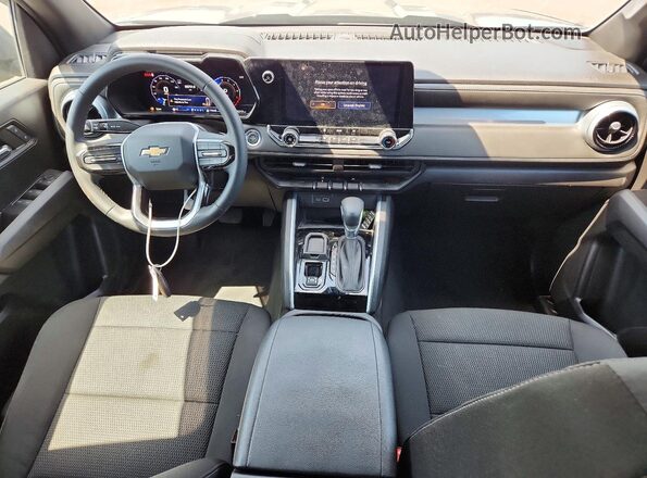 1GCPSCEK0R1231685 2024 CHEVROLET COLORADO Black Вид панелі приладів