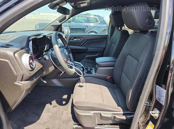1GCPSCEK0R1231685 2024 CHEVROLET COLORADO Black Вид салону спереду