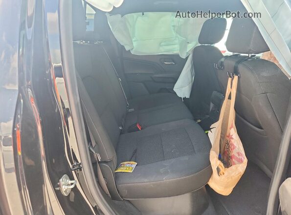 1GCPSCEK4S1165440 2025 CHEVROLET COLORADO Black Вид задніх сидінь