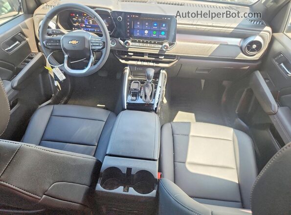 1GCPSCEK6S1174902 2025 CHEVROLET COLORADO Gray Առջևի վահանակի տեսք